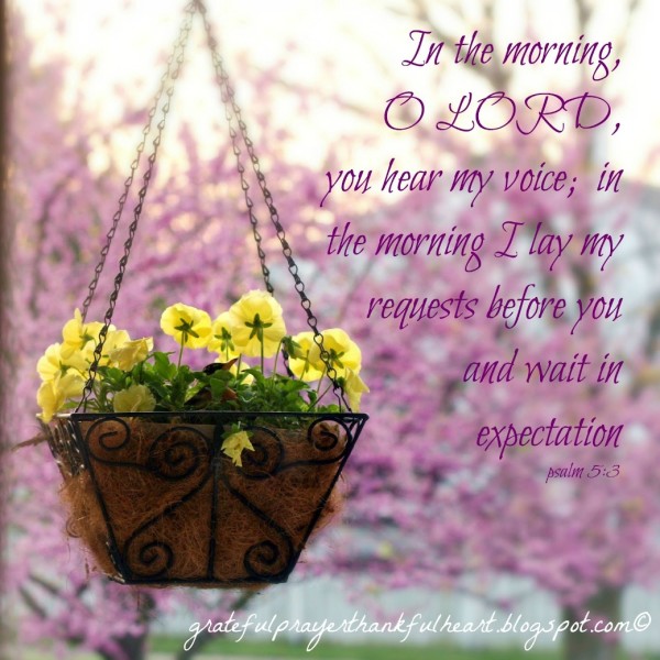 In The Morning O Lord You Hear My Voice-wg01012