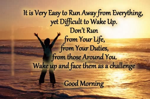 It Is Very Easy To Run Away-Good Morning-wg8252