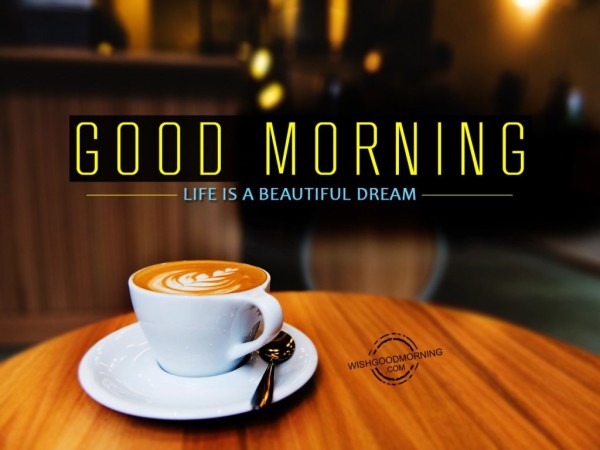 Life Is A Beautiful Dream-Good Morning-wb6419