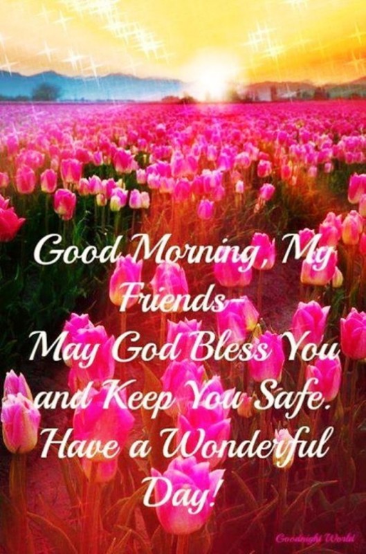 May God Bless You Good Morning-wg024