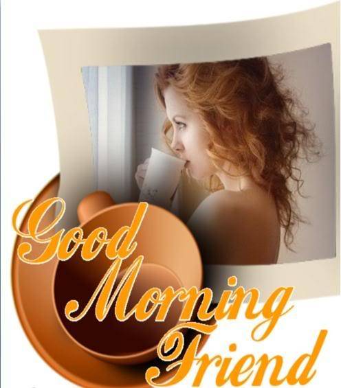 Preety Girl Wishing Good Morning-wg03313