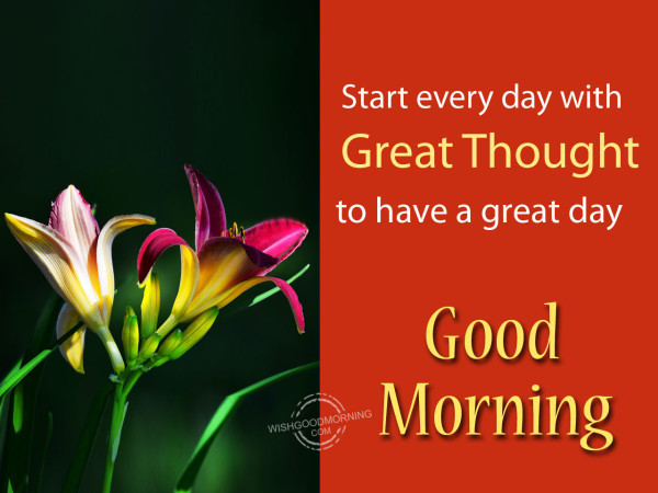 Start Every Day With Great Thought-wb78119