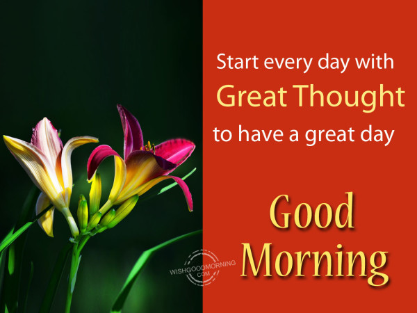 Start Every Day With Great Thought-wb78119