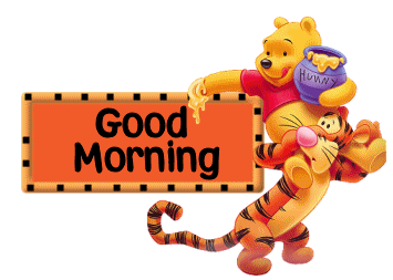 Tigger And Pooh Wishing You Good Morning-wm0439