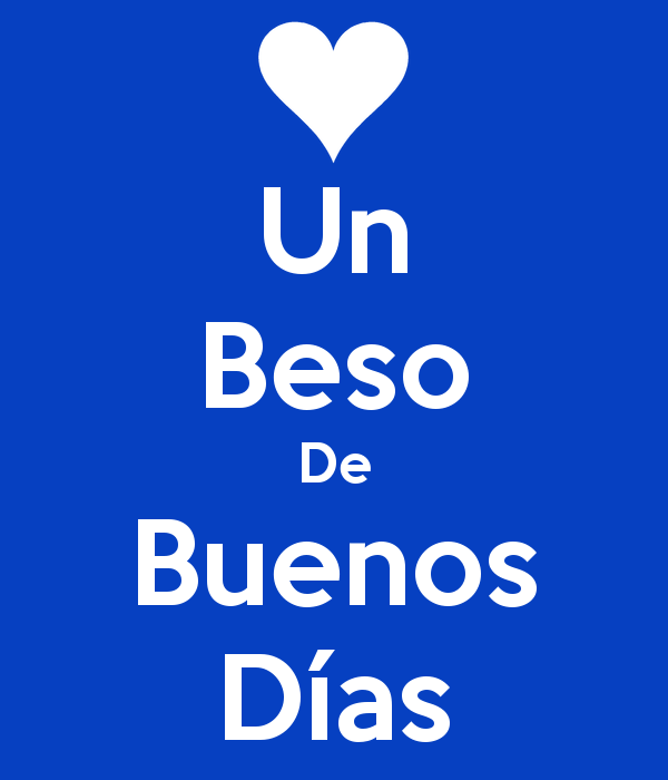 Un Beso De Buenos Dias-wm02127