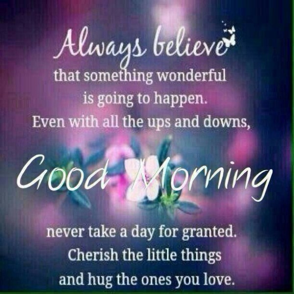 Always Believe - Good Morning-wg16026