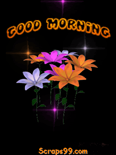 Animated Flowers- Good Morning-wg034032