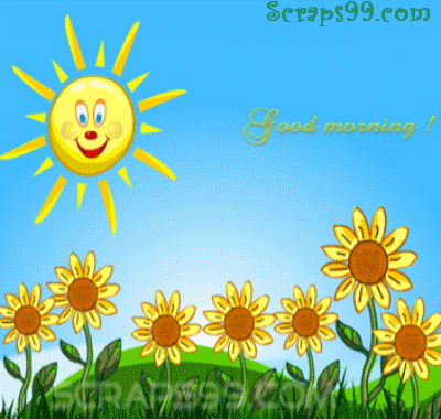 Animated Sun -  Good Morning-wg023025