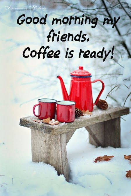 Coffee Is Ready - Good Morning-wg11089