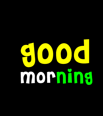Colored Image- Good Morning-wg023072