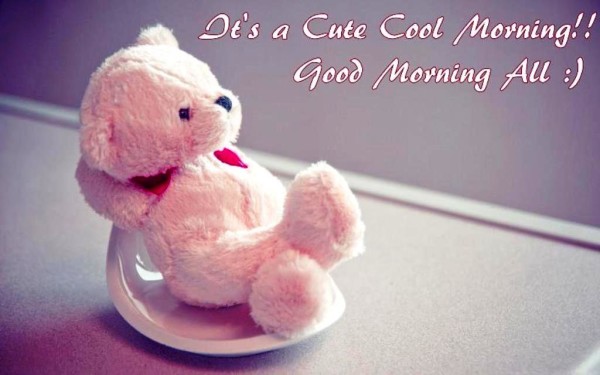 Cute Cool Morning- Good Morning-wg023086