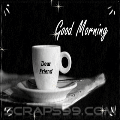 Good Morning Dear Friend - Glittering Image-wg034113