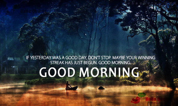 Do Not Stop – Good Morning