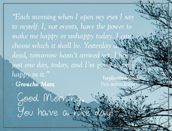 Each Morning I Open My Eyes !-wg140159