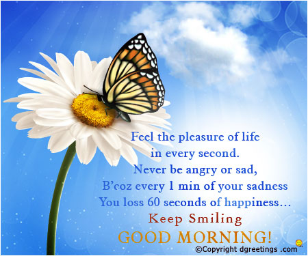 Feel The Pleasure Of Life - Good Morning-wg140220