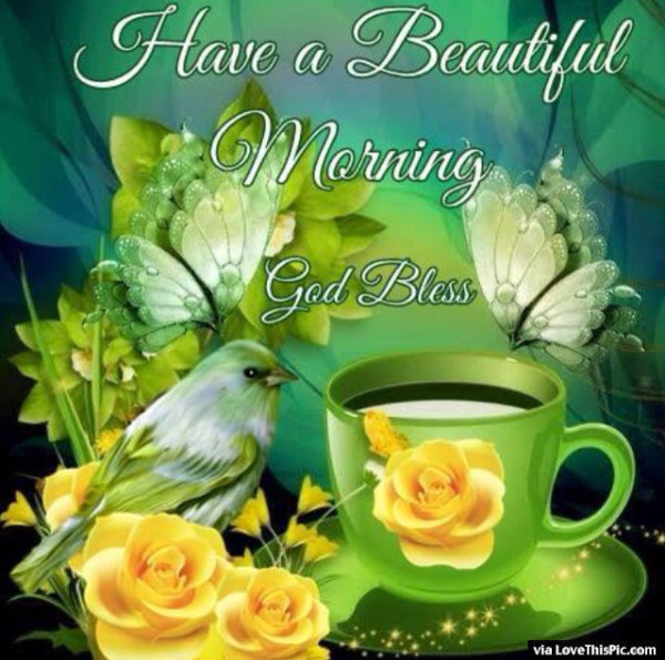 God Blessing You - Good Morning-wg11179