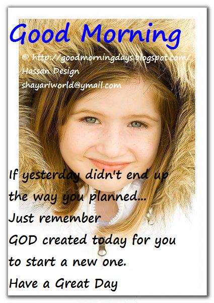 God Created Today - Good Morning-wg140239