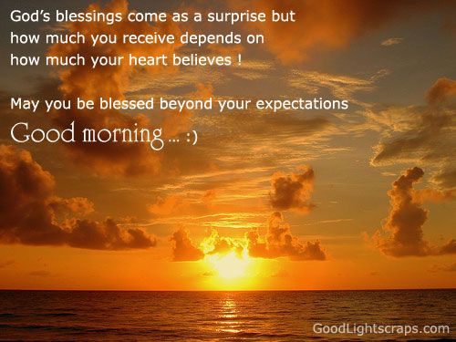 God's Blessings Come As A Surprise-wg140248