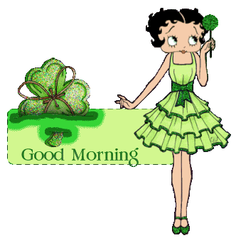 Good Morning - Girl in Green Dress-wg018024