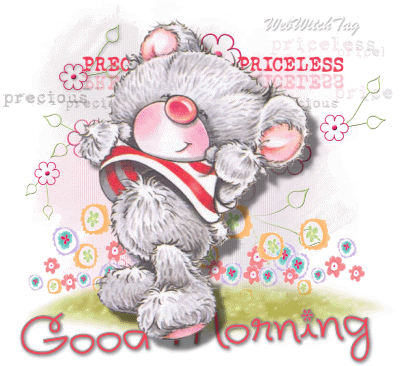 Good Morning - Animated Bear-wg018048