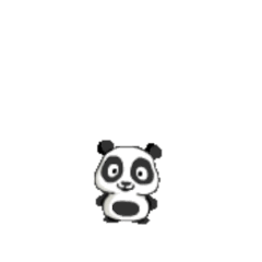Good Morning - Animated Panda-wg0180204