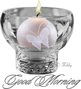 Good Morning - Bloweing Candle !-wg0180232