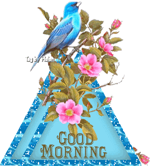 Good Morning - Blue Glitters-wg0180236