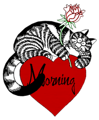 Good Morning - Cat Animation-wg0180254