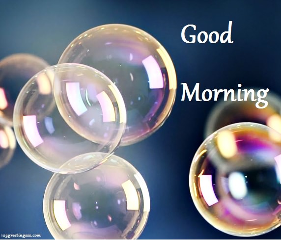 Good Morning - Colorful Bubbles-wg16162