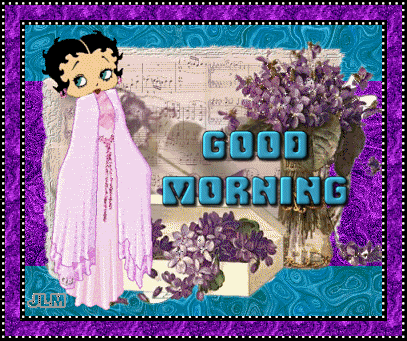 Good Morning - Colorful Glittering Pic-wg018084