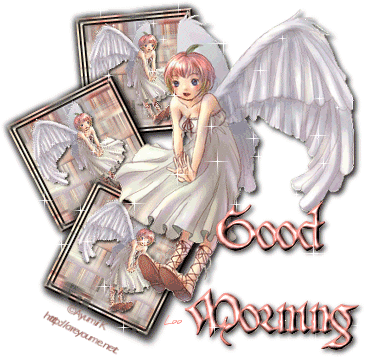 Good Morning - Cute Angel-wg0180280
