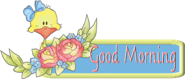 Good Morning - Ducky Animation-wg018102