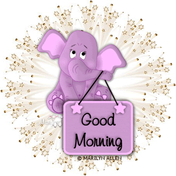 Good Morning - Elephant-wg0180315
