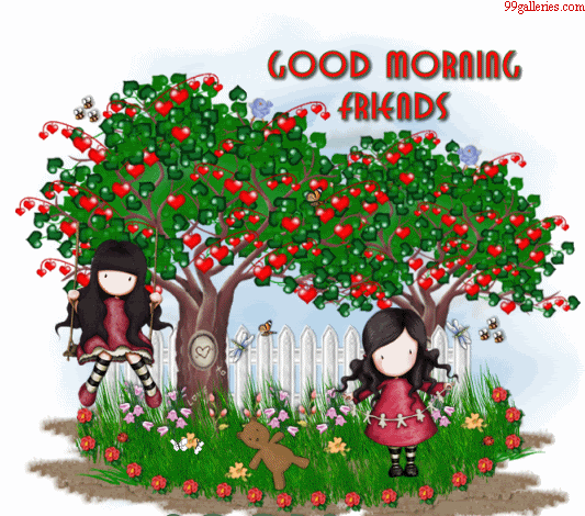 Good Morning Friends – Animation