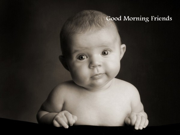 Good Morning Friends - Cute Baby Boy-wg16254