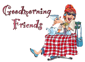 Good Morning Friends Enjoy The Day-wg0180657