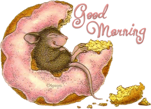 Good Morning  - Funny Rat-wg0180172