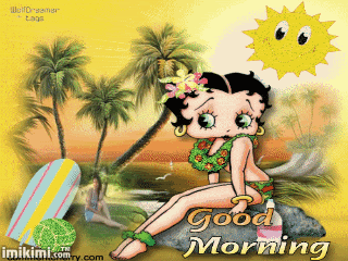 Good Morning - Girl Animation-wg0180338