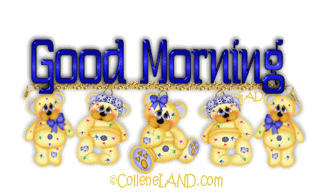 Good Morning - Glittering Teddies-wg0180377