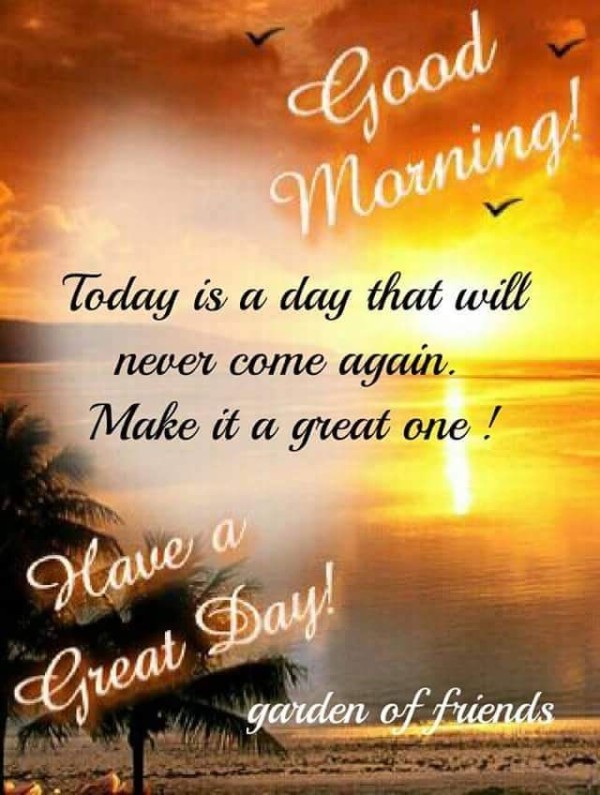 Good Morning -Great Day-wg11307