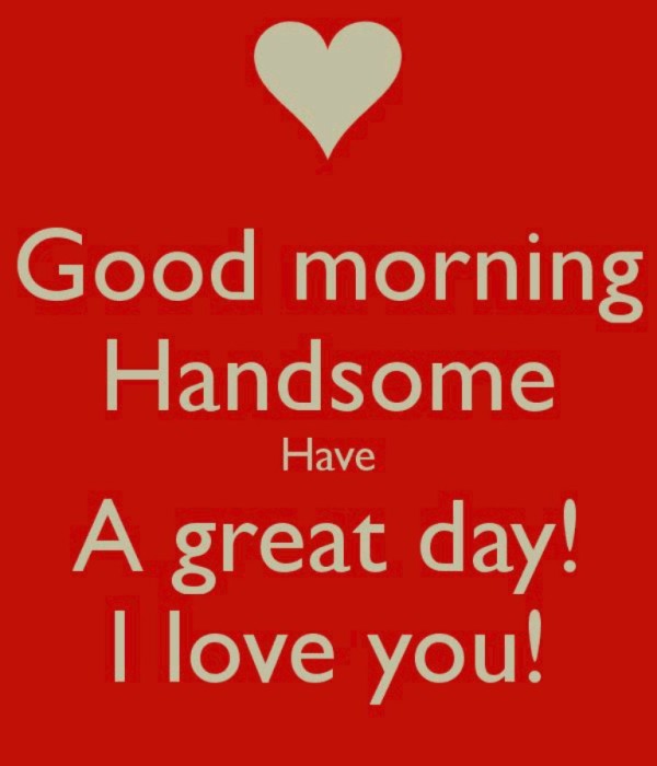 Good Morning - Handsome-wg034227