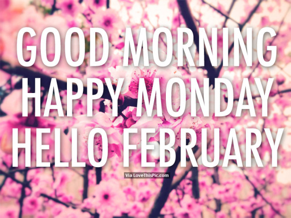 Good Morning- Hello  February-wg11554