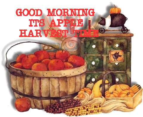 Good Morning - It's Ap[ple Harvest Time !-wg0180441