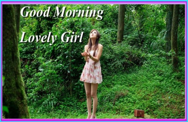 Good Morning Lovely Girl-wg140298