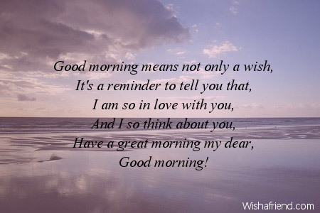 Good Morning Means Not Only A Wish It is A Reminder-wg140299