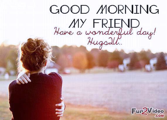 Good Morning My Friend - Hugs To You-wg16271