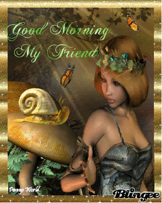 Good Morning My Friend - Lovely Graphic-wg0180696