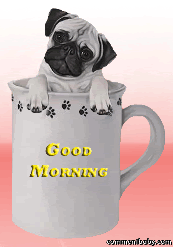 Good Morning - Puppy Image-wg0180500