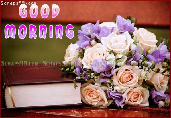Good Morning - Purple Flower-wg023155