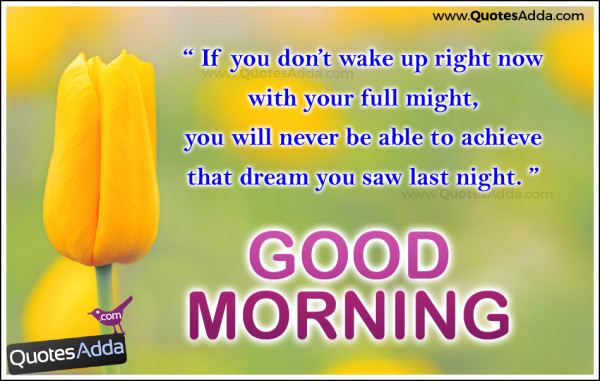 Good Morning-Quotewg11004